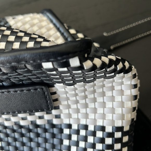 PROENZA SCHOULER Large Morris Woven Plaid Tote - Picture 5 of 9